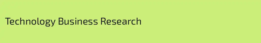 Technology Business Research